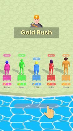 Gold Rush - 3D Mining Race - Screenshot 1