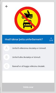 Bílprófið - Screenshot 3