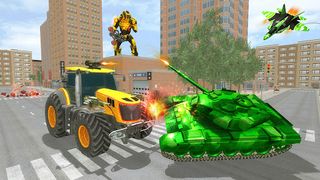Tractor Robot Transforms Games - Screenshot 1