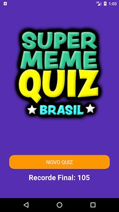 Super Meme Quiz Brasil - Screenshot 1