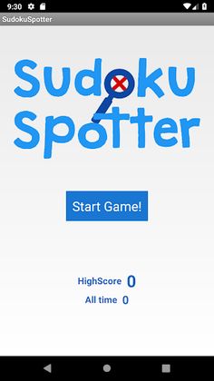 SudokuSpotter - Screenshot 1