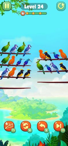 Bird Sort Puzzle | Bird Match - Screenshot 4