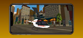 Helicopter City Race Simulator - Screenshot 3