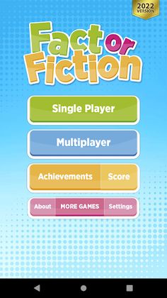 Fact Or Fiction Quiz - Screenshot 1