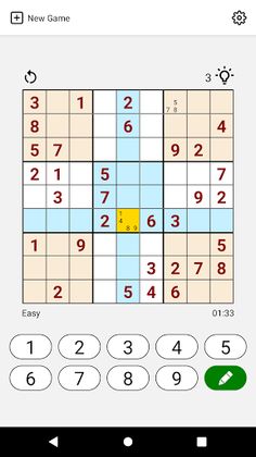 Yes Sudoku Free Puzzle - Offli - Screenshot 2