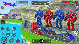 US Police Robot Car Transport - Screenshot 3