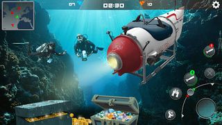 Submarine Titans Rescue Ship - Screenshot 2