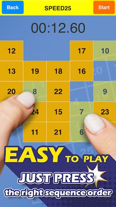 Touch the number - SPEED25W - Screenshot 2