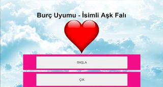Burç Uyumu - İsimli Aşk Falı - Screenshot 1