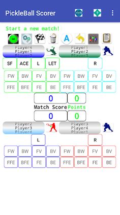 PickleBall Match ScorerPro - Screenshot 1