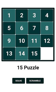 15 Puzzle - Classic Game - Screenshot 3