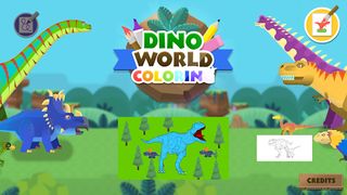 Dino World Coloring - Screenshot 1