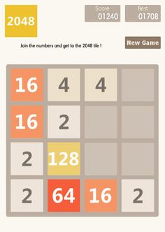 2048 - brain trainer - Screenshot 2