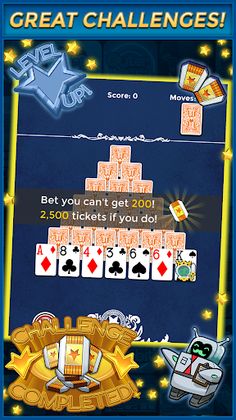 Pyramid Solitaire - Make Money - Screenshot 4
