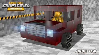 Craft Block Gelik Crash Test - Screenshot 3