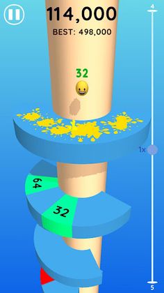 Emoji Helix Jump 2048 - Screenshot 3