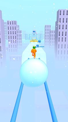 Snowball Roller - Screenshot 2
