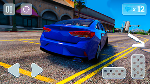 Korean Sedan: Drive & Race - Screenshot 1