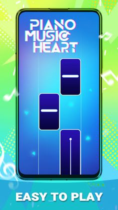 Piano Music Heart: Pop Tiles - Screenshot 1