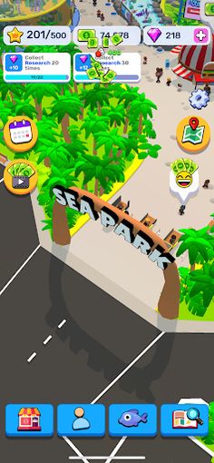 Idle Sea Park - Fish Tank Sim - Screenshot 3