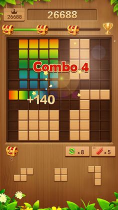 Wood Block Puzzle Addictive - Screenshot 3