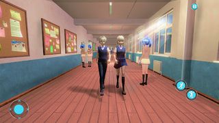 Anime High School Girl Game 3D - Screenshot 2