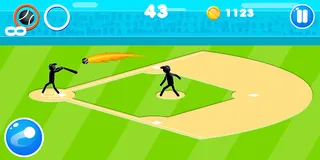 Stickman Baseball - Screenshot 1