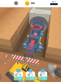Idle Tunnel Digger - Screenshot 3