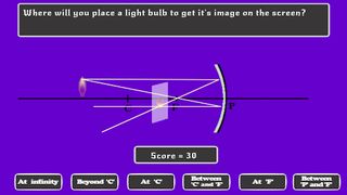 Concave and convex mirrors - Screenshot 3