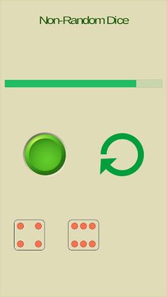 Non Random Dice - Screenshot 1