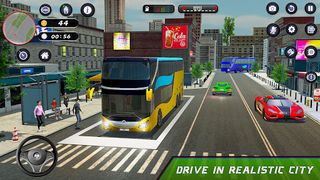 Tourist Coach City Driving Sim - Screenshot 2