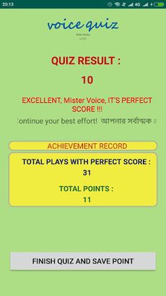 Voice Quiz - Screenshot 2