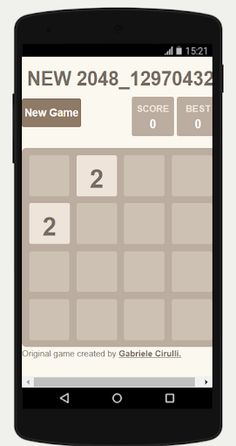 NEW 2048 - Screenshot 1