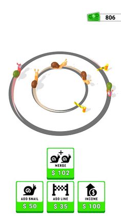 Snail Merge - Screenshot 2