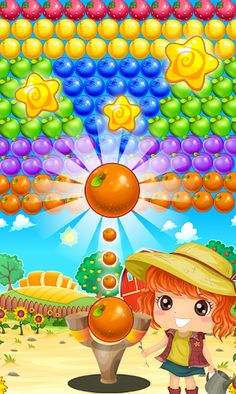Bubble Fruit Shooter Farm - Screenshot 1