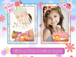 Flower Selfie Cam - pics, came - Screenshot 1