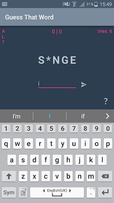 Guess That Word - Screenshot 1