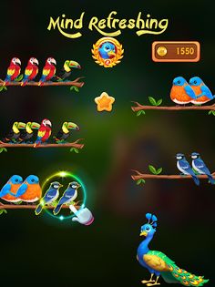 Bird Color Sort Puzzle - Screenshot 3