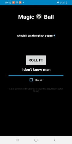 Magic 8 Ball - Screenshot 2