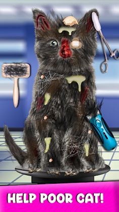 Pet Makeover - Cat Asmr - Screenshot 2