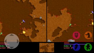 OpenLiero - Screenshot 2