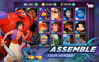 Disney Heroes: Battle Mode - Screenshot 3