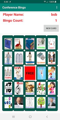 Conference Bingo - Screenshot 1