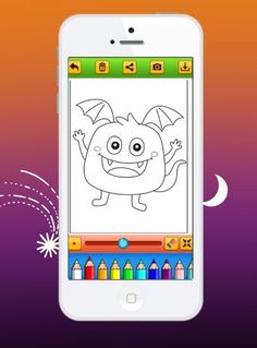 Pixeame Monster Coloring Book - Screenshot 1