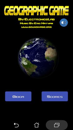 Geographic Game - Screenshot 1