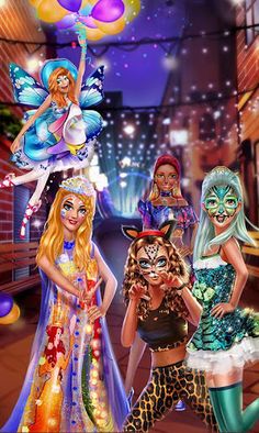 Face Paint Party! Girls Salon - Screenshot 1