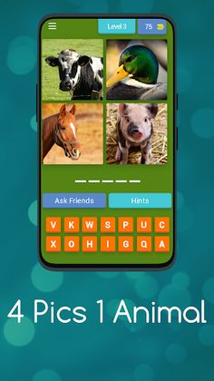 4 Pics Animal Quiz - Screenshot 3