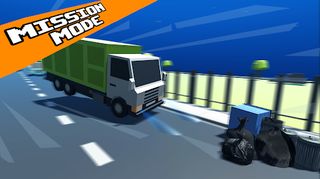 Crazy Road: Trash Dump Truck - Screenshot 1