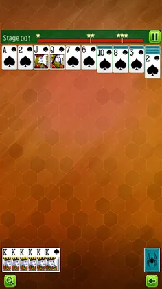 Classic Spider Solitaire - Screenshot 2