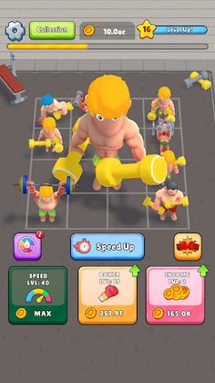 Merge Muscle: Gym Lifting Hero - Screenshot 4